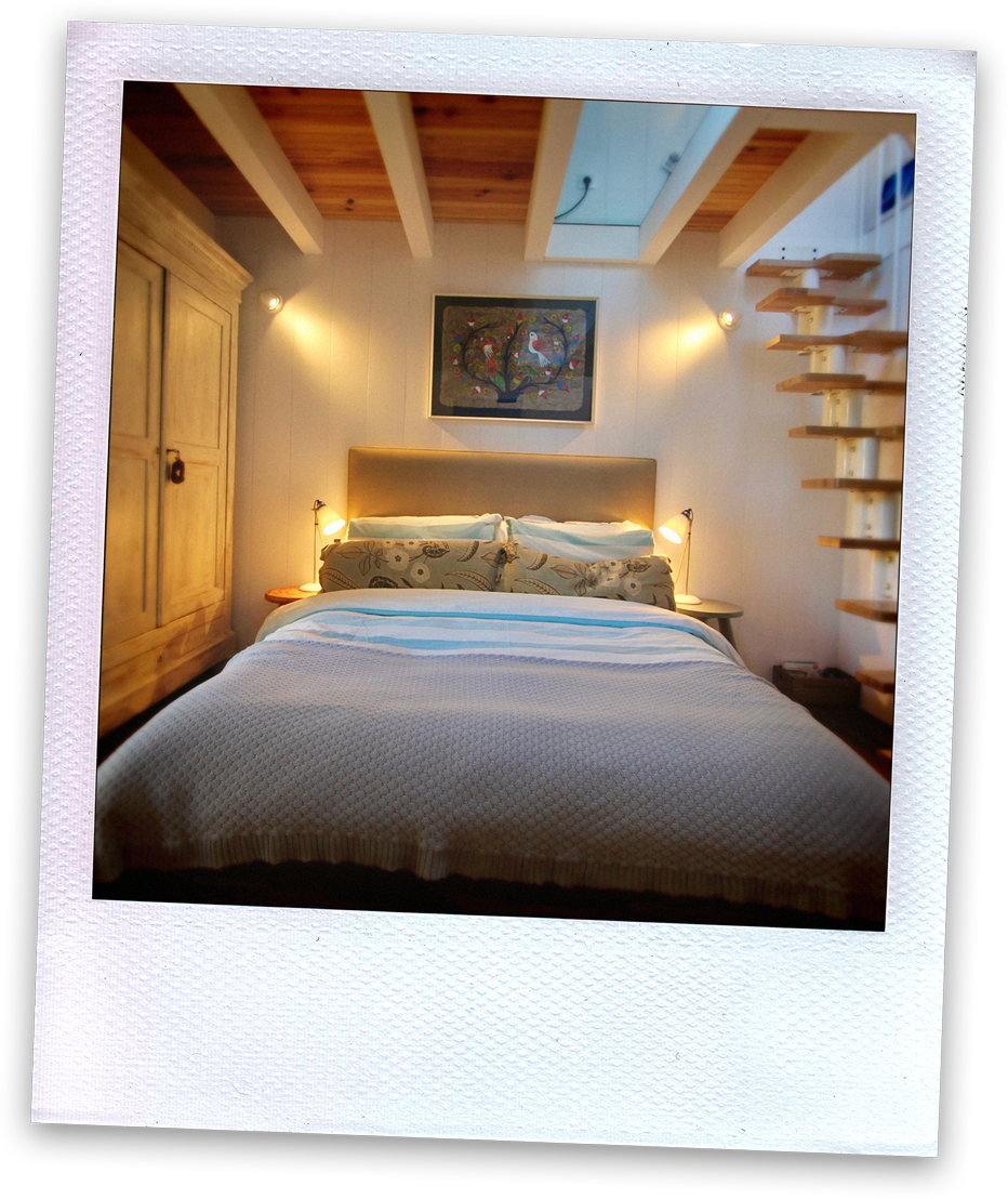 la chambre de notre maison au lac
